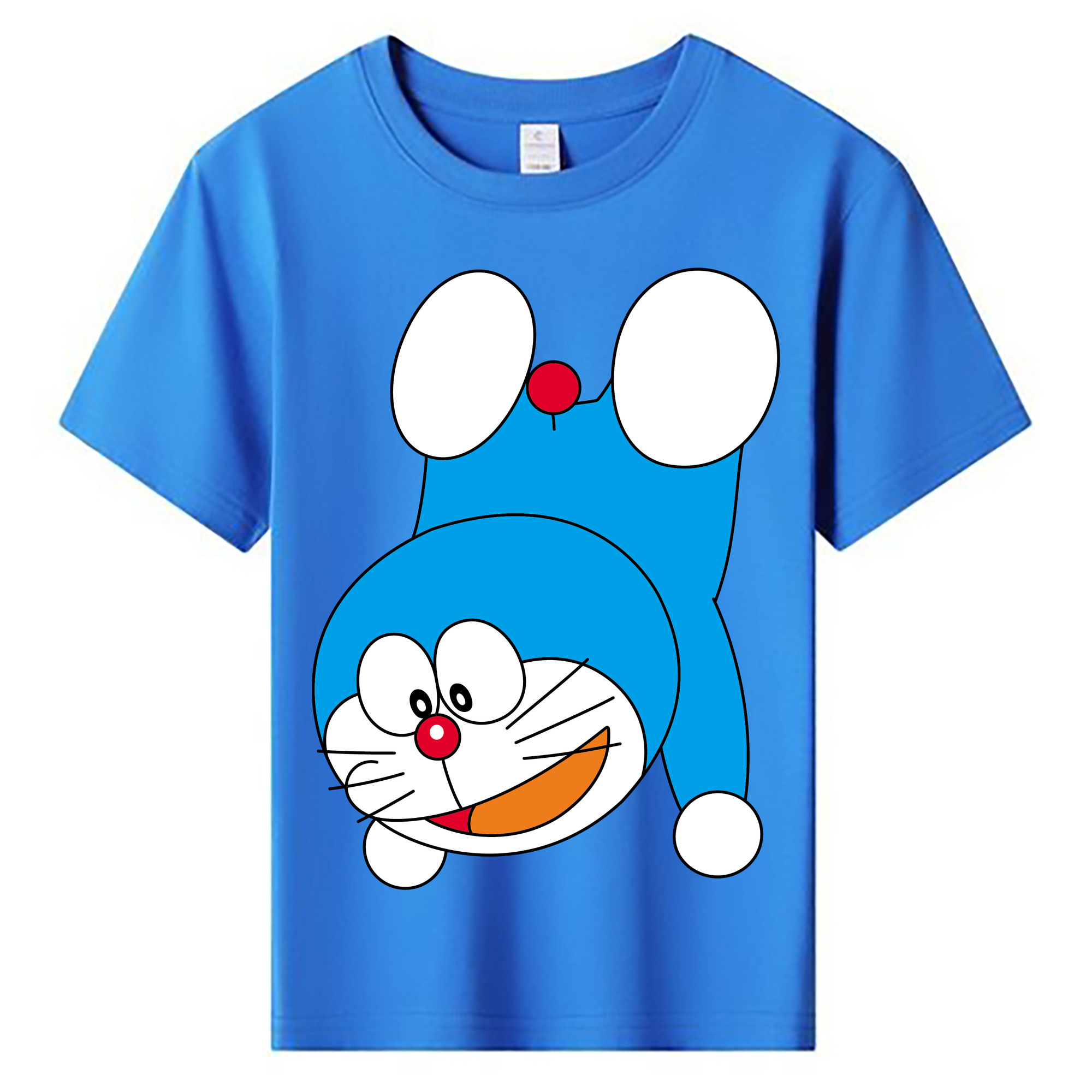 （画像用） ドラえもん Doraemon 綿100％キッズTシャツ（フロントプリント）